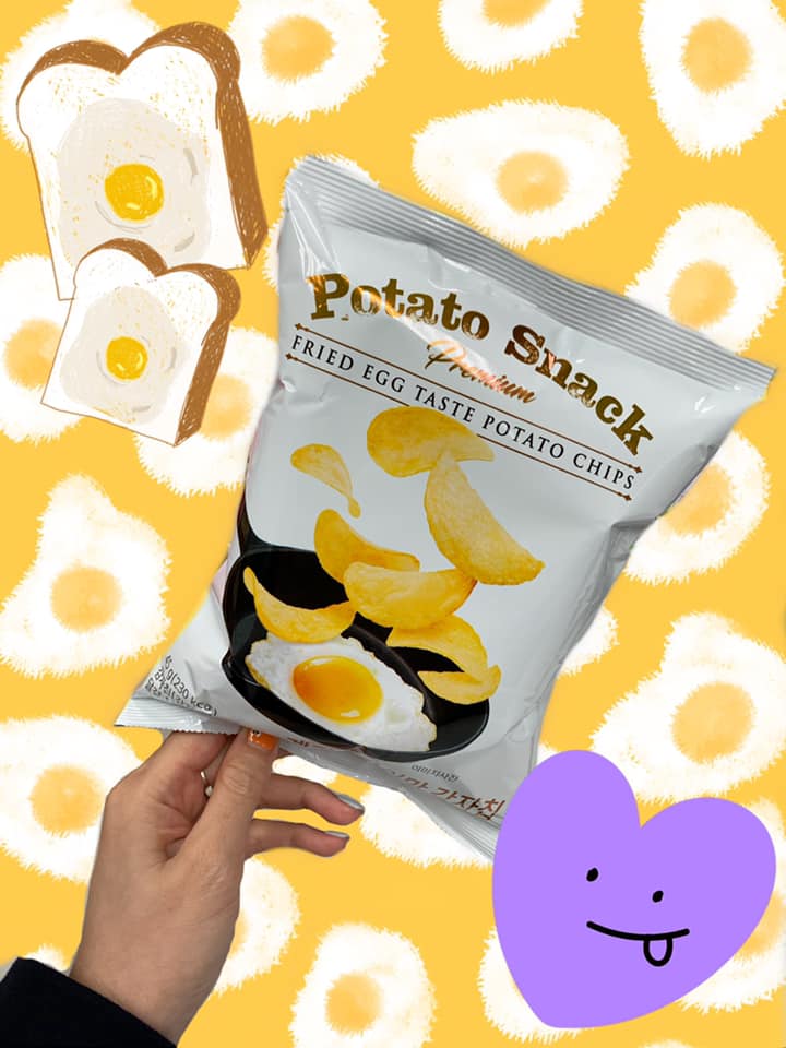 Potato Snack Premium煎蛋味薯片試食報告